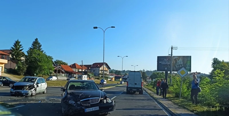 Tuzla: Saobraćajna nesreća u naselju Solana