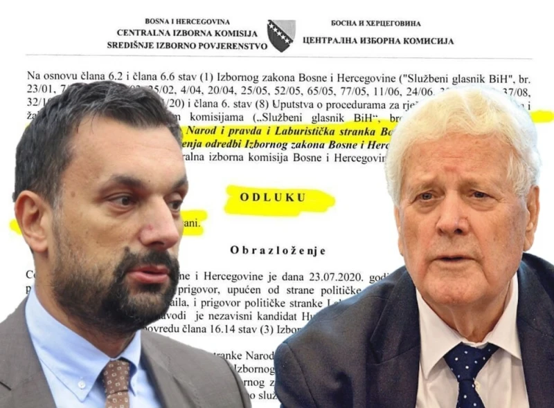 Elmedin Konaković i Fikret Abdić