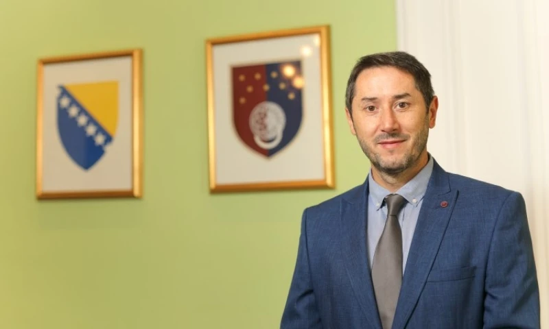 Ministar finansija Kantona Sarajevo Jasmin Halebić